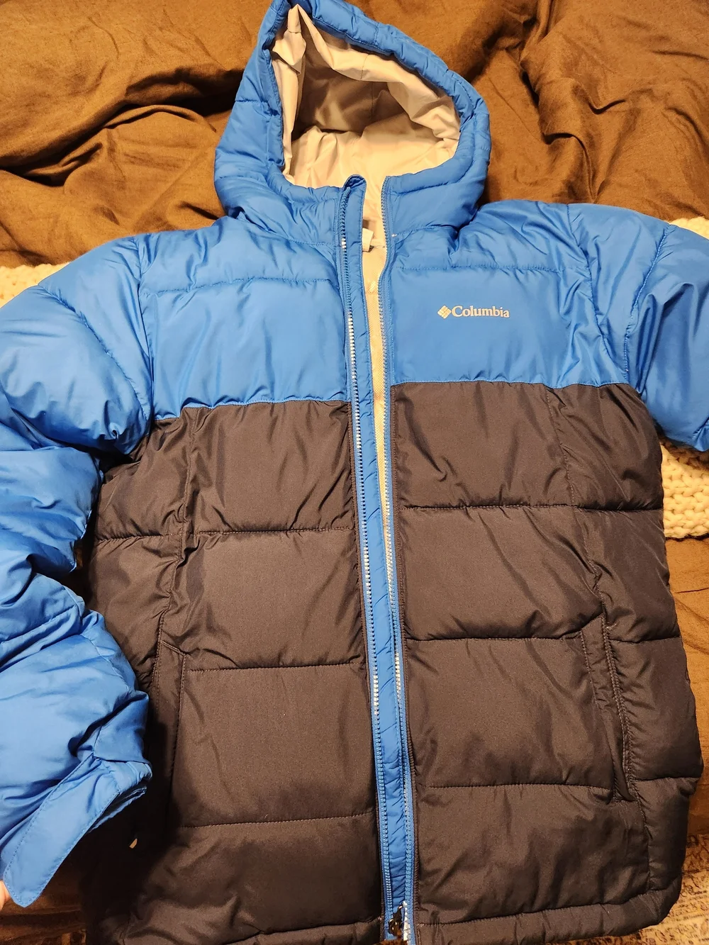 Columbia Youth Pike Lake II Hooded Omni Heat Jacket-Like NEW!